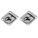 2PCS 304 Stainless Steel Hatch Lift Handle Pull Ring Recessed Fitting Marin