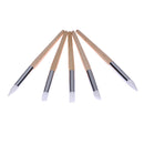 5pcs Nail Art Silicone Head Painting Pen Professional Nail Design Brush