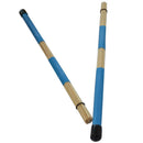 1 Pair 40cm Rod Drum Brush Drum Sticks Drumsticks for Jazz Folk Music Blue