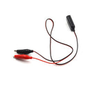 Crocodile Clamp Wire To Female USB Connector Test Leads Copper Alligator Clip M&