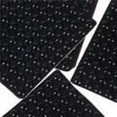 100Pcs Black Self Adhesive Rubber Feet Semicircle Bumpers Door Buffer Pad ES