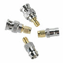 4PCS BNC To SMA Type Male Female RF Kit Adapter Connector Test Converter Set
