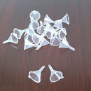 New mini plastic travel funnels for small samples 5pcs H2W7