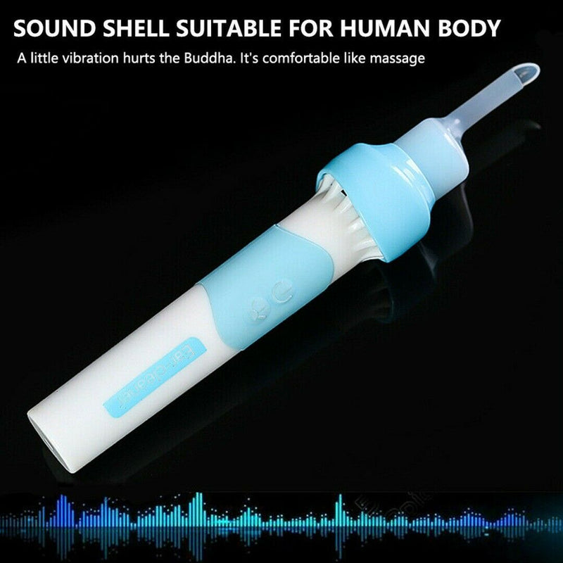 Electric Vacuum Ear Wax Remover Cleaner Safety Cleaning Tool with LED Light Kit#