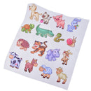 Turtle Patches Heat Transfers Stickers For Baby Cloth Pig Tiger Animal AppliquME