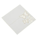 50pcs Butterfly Paper Place Card Holder Name Cards Table Number for Wedding