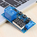 DC 12V Delay Relay Trigger Circuit Timer Control Cycle Adjustable Switch
