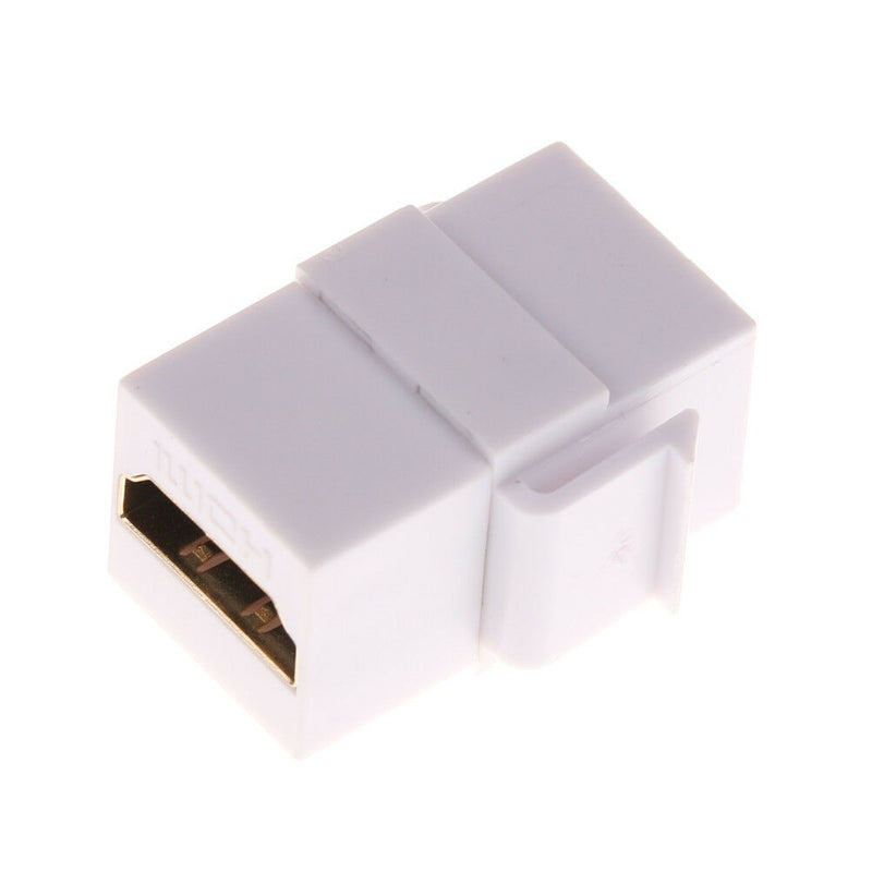 HDMI Keystone Jack Coupler Insert Female to Female Adapter Converters LJ