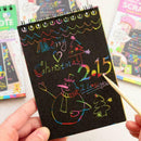 Art Magic Scraping Book Drawing Scratch Education Painting Paper Kid Toys C J1C5