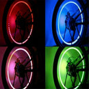 4Pcs LED Wheel Tire Tyre Valve Caps Colorful Neon Light for Car Bike Motorcycle