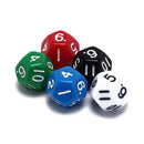 1pc acrylic 12 sided die multiple sided dice for funny party club playing gam ES