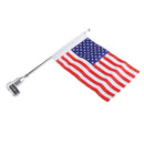 Motorcycle American  with Aluminum Pole 10x6 Inch for  XL883