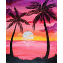 5D DIY Full Drill Diamond Painting Sunset Cross Stitch Embroidery Craft