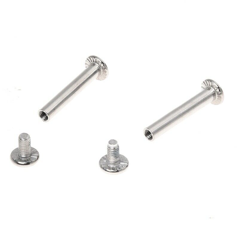 Inline Skate Wheel 15/64" Shaft Hex Socket Screw 2 Pcs U8F8