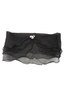 Wedding Bridal Organza Shrug Bolero Coat Tulle Wrap Shawl Party Cocktail -