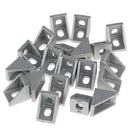 20Pcs 2020 corner fitting angle aluminum 17x20x20 connector bracket fastenME