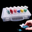 64 Slot Diamond Painting Tool Embroidery Case 64 Grid Jewelry Drill-Storage box-