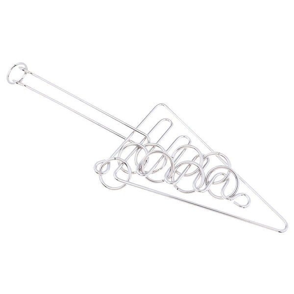 Classic Metal Wire Puzzle IQ Baffling Brain Teaser Magic Rings Puzzles Game