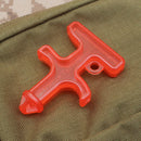 2Pc Pocket Hard Tool Camping Outdoor Emergency Rescue Survival Self-defense Tool