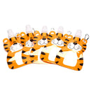 1Pc Foldable Tiger Cartoon Animal Water Drinking Cup Bag Travel Drink BottleA3C