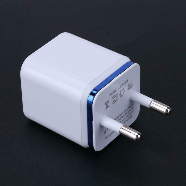 Universal EU Plug 2.1A 2 Port USB Double Charging Adapter USB Charger #gib
