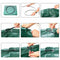 270L Garden Waste Bag Large Strong Waterproof Heavy Duty Reusable Foldable