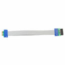 PCI Express Flex Relocate Cable PCI-E 1X to 1x Slot Riser Card Extender Ext Q1L5