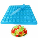 Silicone Chocolate Cake Candy Jelly Biscuit Mould Mold +Dropper, Hot Baking G1C6