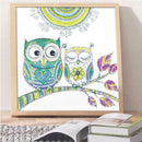 5D DIY Special Shaped Diamond Painting Owl Cross Stitch Mosaic Craft Kits