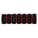 2 Pcs Bike Bicycle Anti Slip Sponge Handlebar Grip-Black/Red +Free Cable Ti