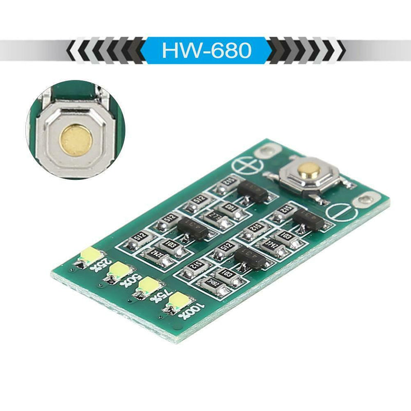 HW-680 9-26V 3 Series 11.1/12/12.6V Li-ion Power Level Display Board Panel