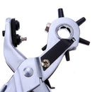 9 inch Multifunctional Punch Heavy Duty Revolving Belt Holes Hand Pliers