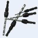 5pc Quick Change HSS Drill Bit Set Hex Shank Power Tool Twist Drill Bits New
