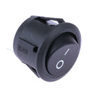 5pcs Car Round Rocker Boat Motorcycle Toggle ON/OFF Switch Push Button Switch