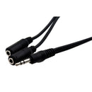 Audio Jack Y Cable 3,5mm Jack Plug Stereo at 2 x 3.5 mm Stereo Jack Socket  Z9Y7