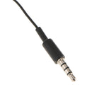 2x Wired Earphone for Sony PS4 Game Single Earbud Earpiece Volume Control