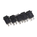 5Pcs Three Position Toggle Switch KCD2 203 6P 6A/250VAC 10A/125VAC Rocker Swi Ew