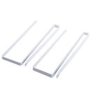 2pcs Paper Towel Holder Dispenser Under Cabinet Paper Roll Holder Rack with