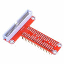 For RPi GPIO Breakout Expansion Board + 20cm FC40 40pin Flat Rainbow Ribbon A6K1