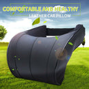 1Pcs Pu Leather Auto Car Neck Pillow Memory Foam Pillows Neck Rest Seat Hea