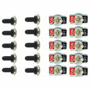 Heavy Duty Rocker Toggle Switch 10A 125V SPST 2 Pin ON/OFF Switch Metal Bat Q3N5