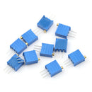 10Pcs Blue 103 10K Ohm 3296W Trim Pot Trimmer Potentiometer ME