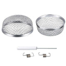 1X(2 Pack Flying Insect Screen Rv Furnace Vent Cover 2.8 Inch Stainless Ste