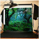 3*5ft Green Jungle Forest Photography Backdrop Studio Props Photo Backgroun L9S4