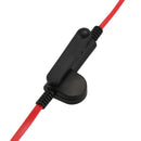2 Pin Noodle Style Earbud Headphone K Plug Earpiece Headset For Baofeng Uv5 I7K5
