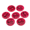 16pcs Set  Warning Girls On Tour Badges Girls Night Out Accessory