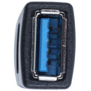 USB 3.0 Adapter A-Type Female to Female Coupling Connector Black