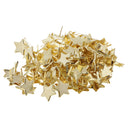 100 Pieces Star Head Metal Brads Paper Fasteners Scrapbooking Embellishment for