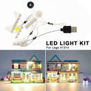 LED Light Up Kit For Stephanie's House Lighting LEGO 41314 For DIY H0C4 A3X7