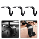 Universal Car Seat Back Headrest Hanger Holder Hook for Bag Purse Cloth A